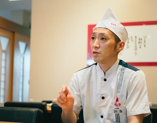 インタビューに答えるK.Tさん