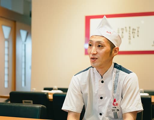 笑顔で働くK.Tさん