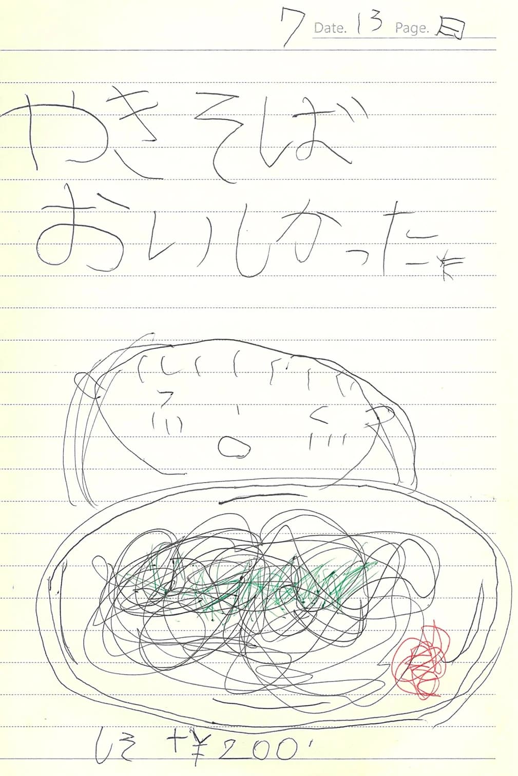 A letter from a customer